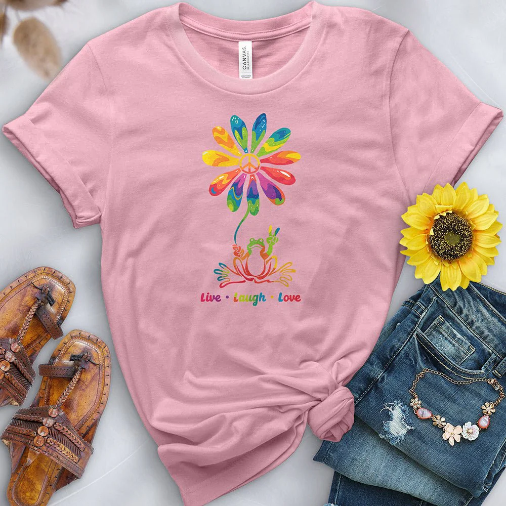 Frog Live Laugh Love Tee - Image 3