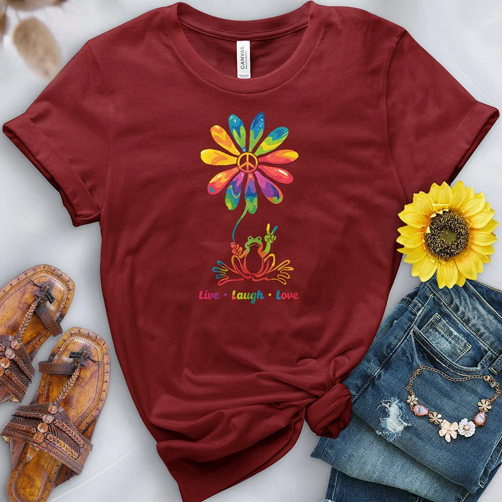 Frog Live Laugh Love Tee - Image 5