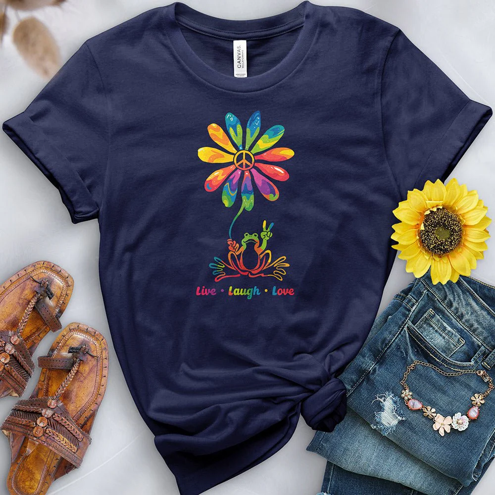 Frog Live Laugh Love Tee - Image 7