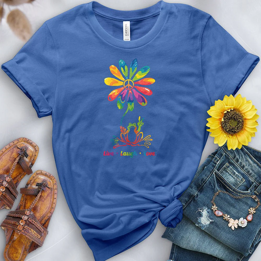 Frog Live Laugh Love Tee - Image 9