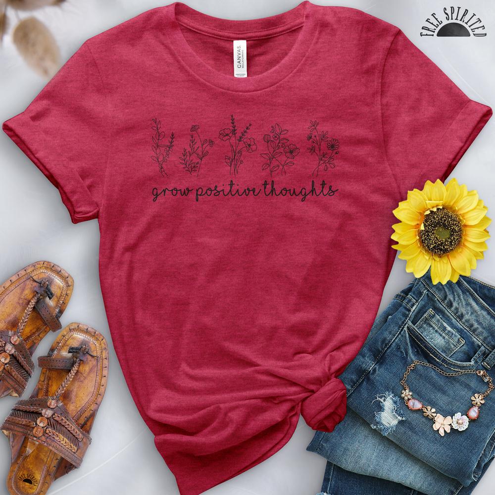 Grow Positive Thoughts Tee - Image 11