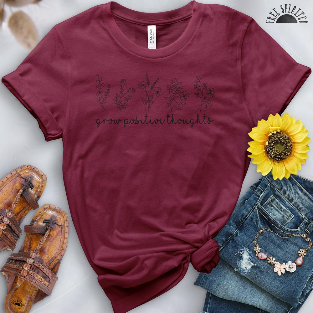 Grow Positive Thoughts Tee - Image 13