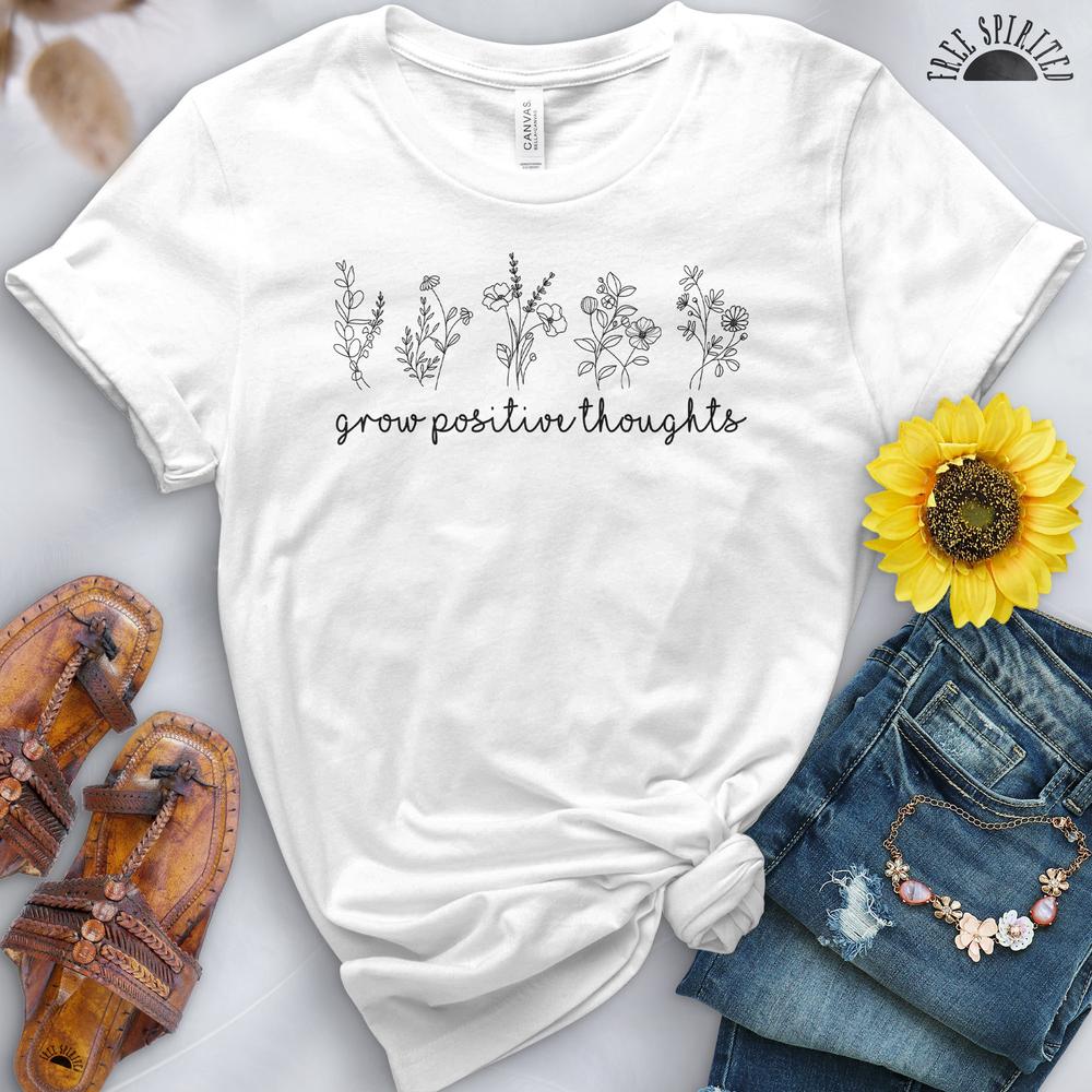 Grow Positive Thoughts Tee - Image 2