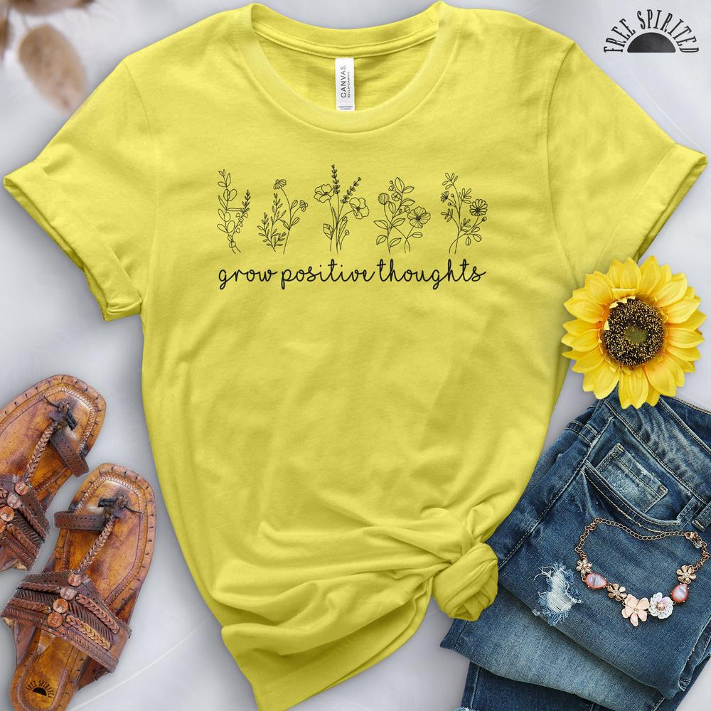 Grow Positive Thoughts Tee - Image 5