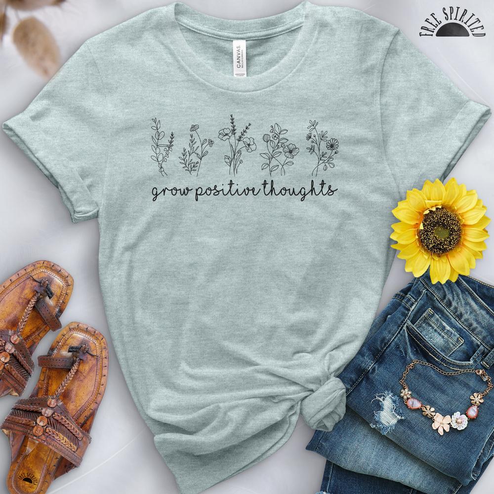 Grow Positive Thoughts Tee - Image 7