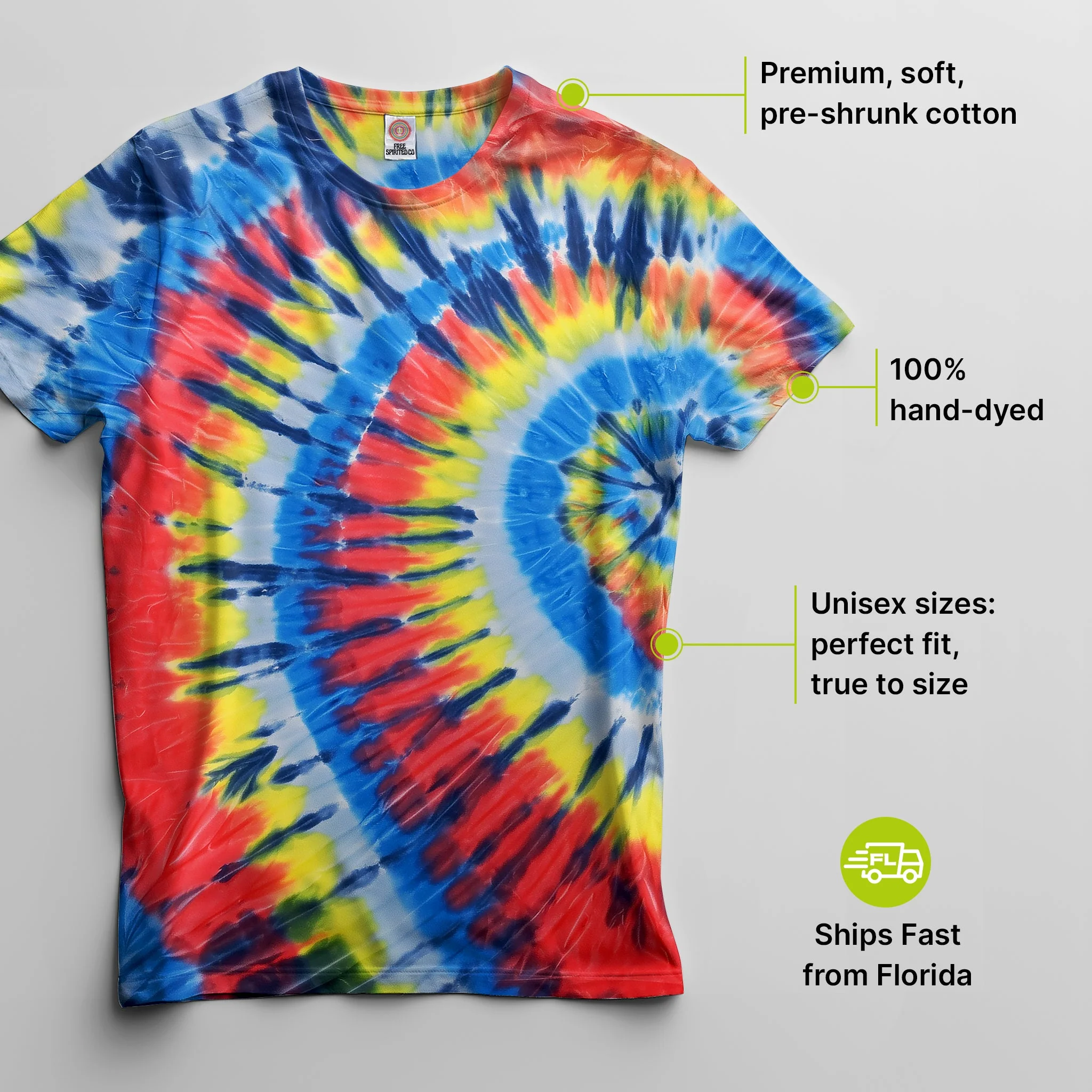 Harmony Premium Hand-Dyed Comfort Shirt - Image 2