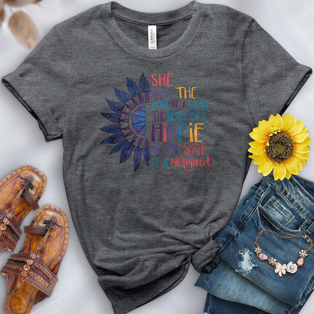 Heart of a Hippie Tee - Image 6