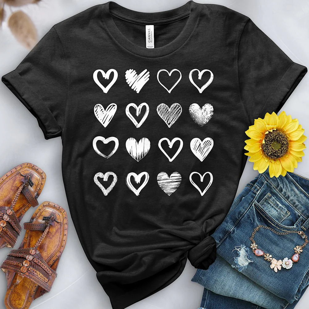 Heart Shapes Tee - Image 3
