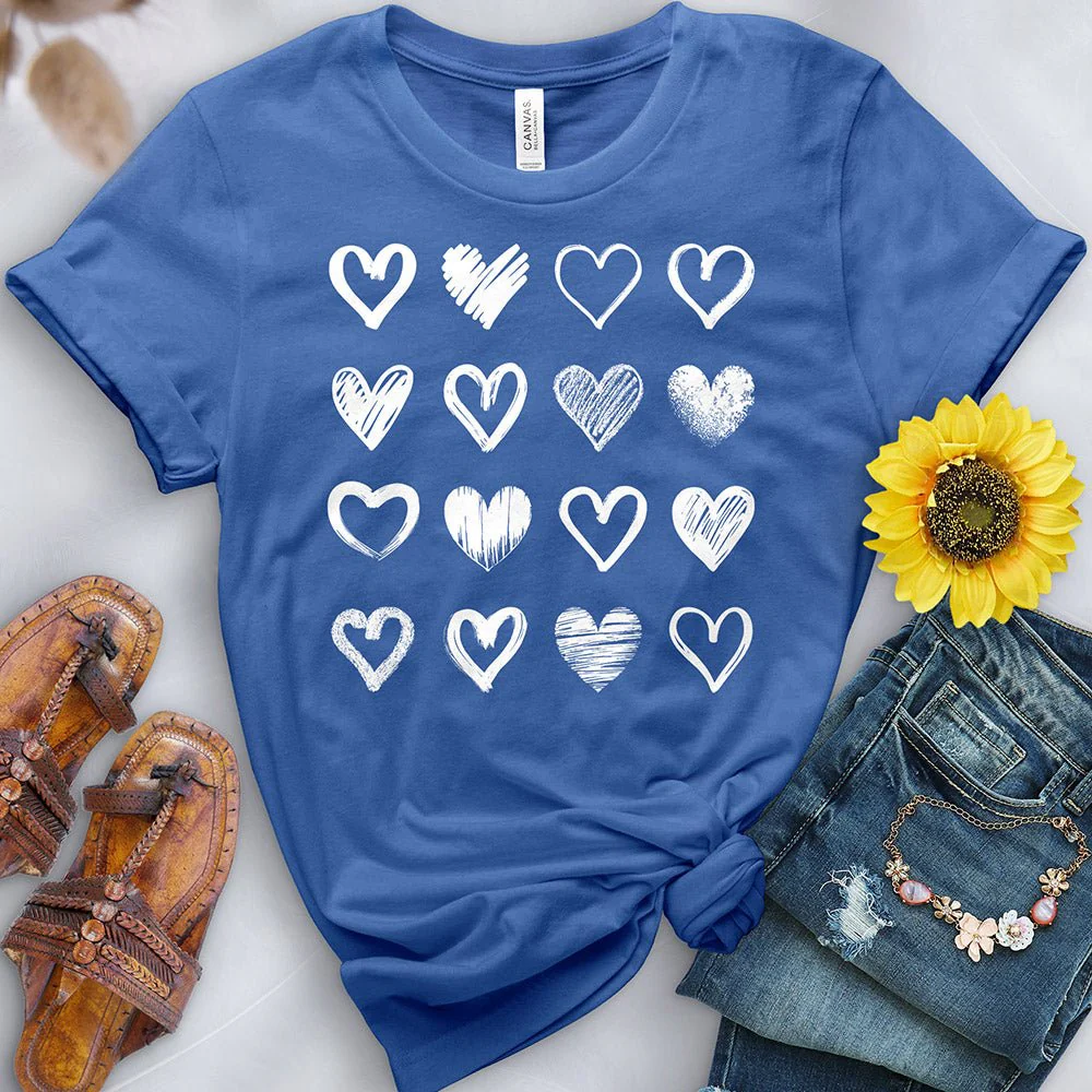 Heart Shapes Tee - Image 5