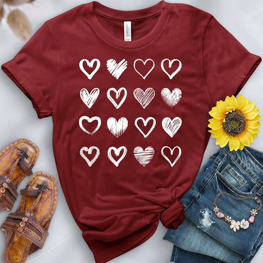 Heart Shapes Tee - Image 6
