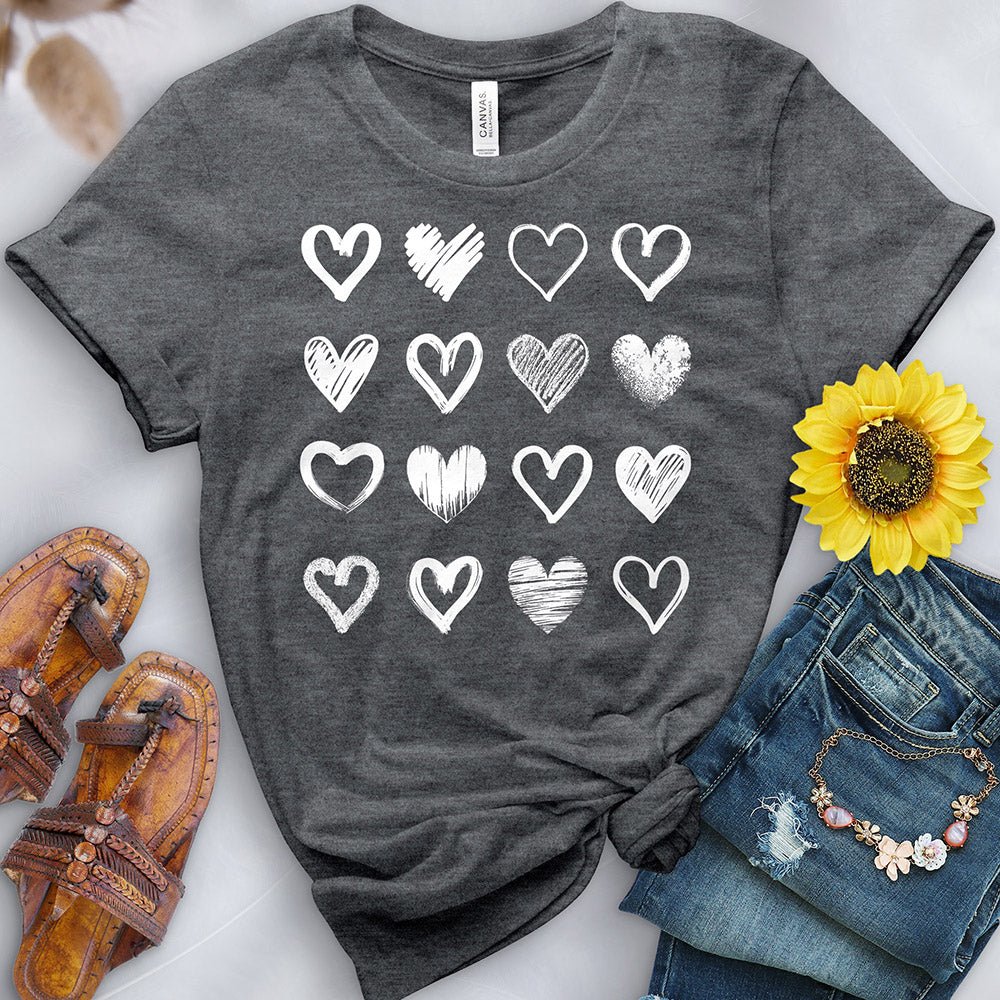 Heart Shapes Tee - Image 7