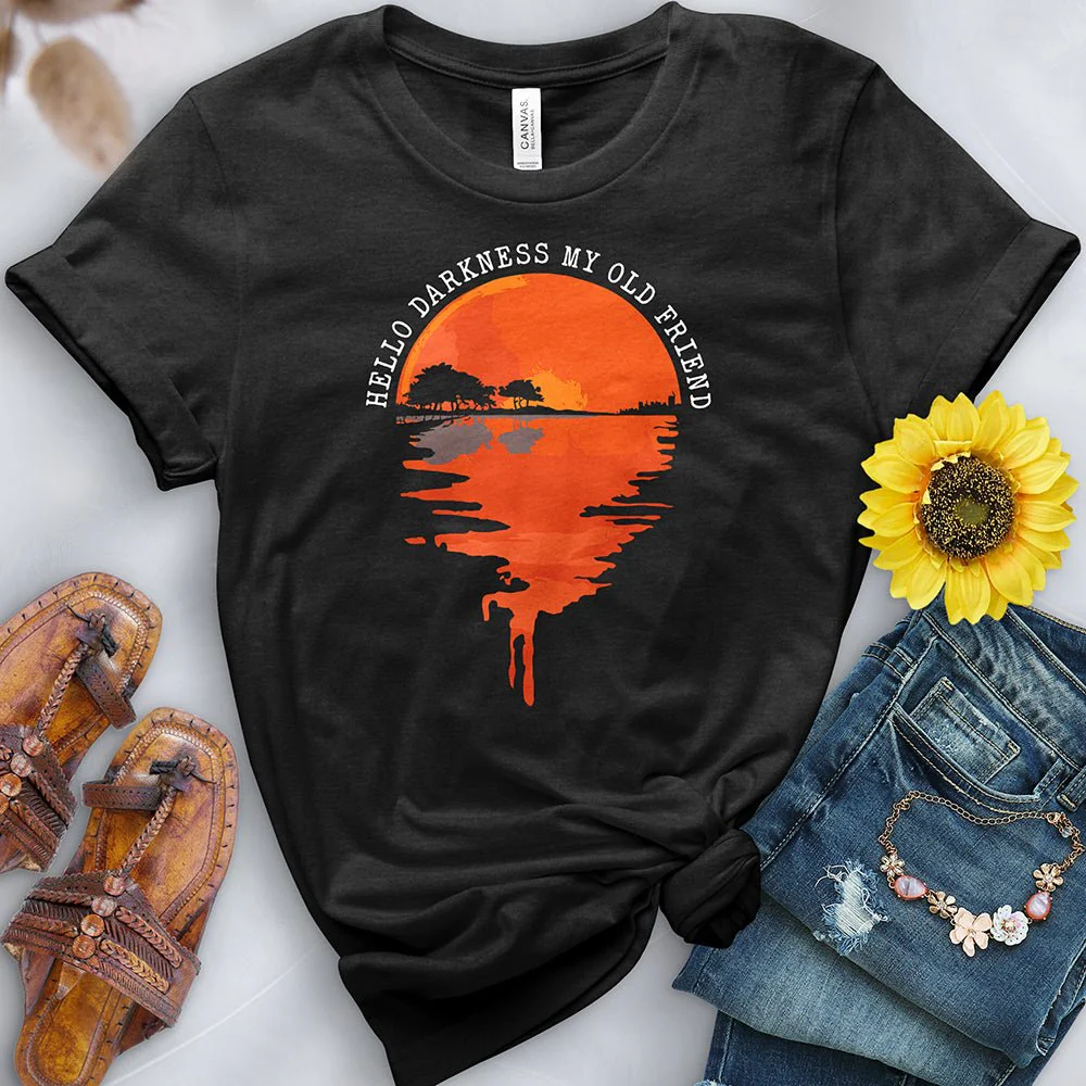 Hello Darkness My Old Friend Tee - Image 2