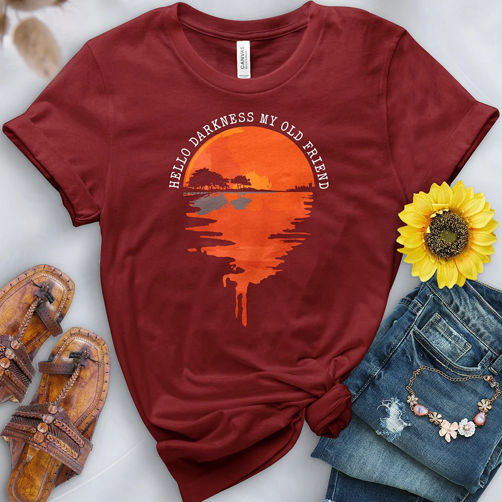 Hello Darkness My Old Friend Tee - Image 3