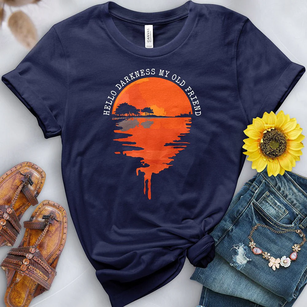 Hello Darkness My Old Friend Tee - Image 4