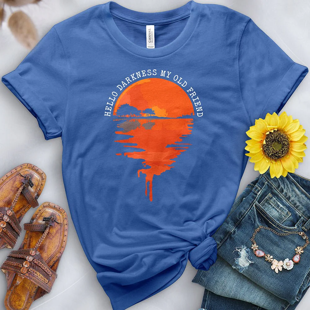 Hello Darkness My Old Friend Tee - Image 7