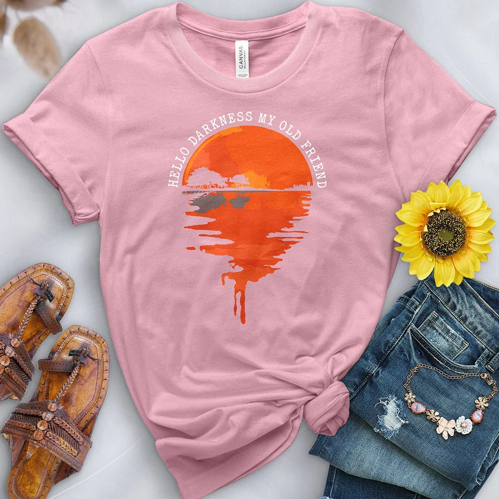 Hello Darkness My Old Friend Tee - Image 8