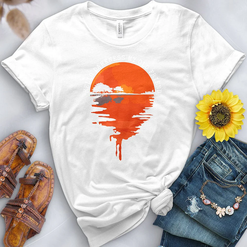 Hello Darkness My Old Friend Tee - Image 9