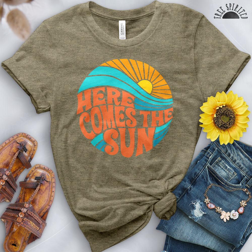 Here Comes The Sun Ocean Tee - Image 12