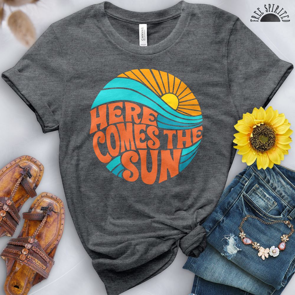 Here Comes The Sun Ocean Tee - Image 8