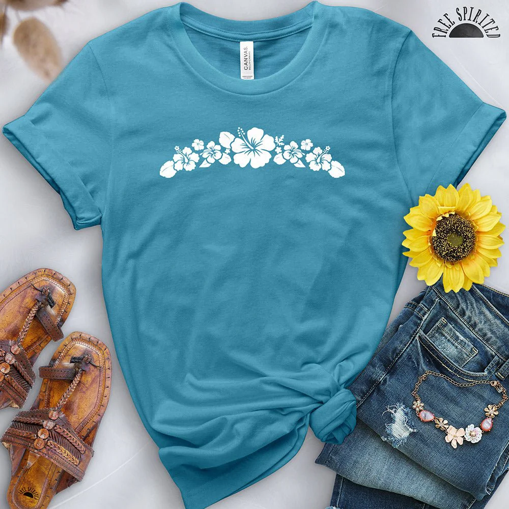 Hibiscus Flower Tee - Image 3