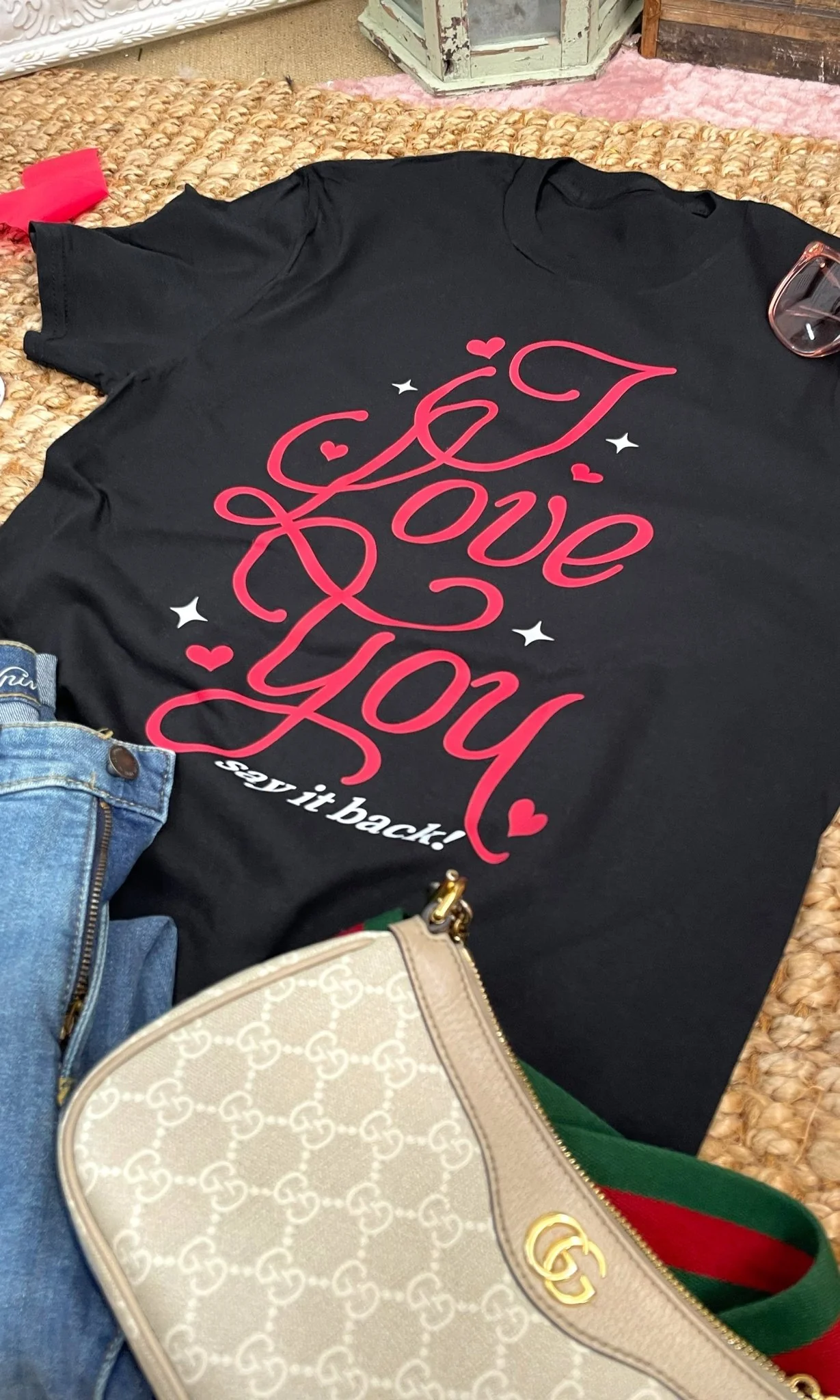 I Love You Say It Back Graphic T-Shirt - Image 2