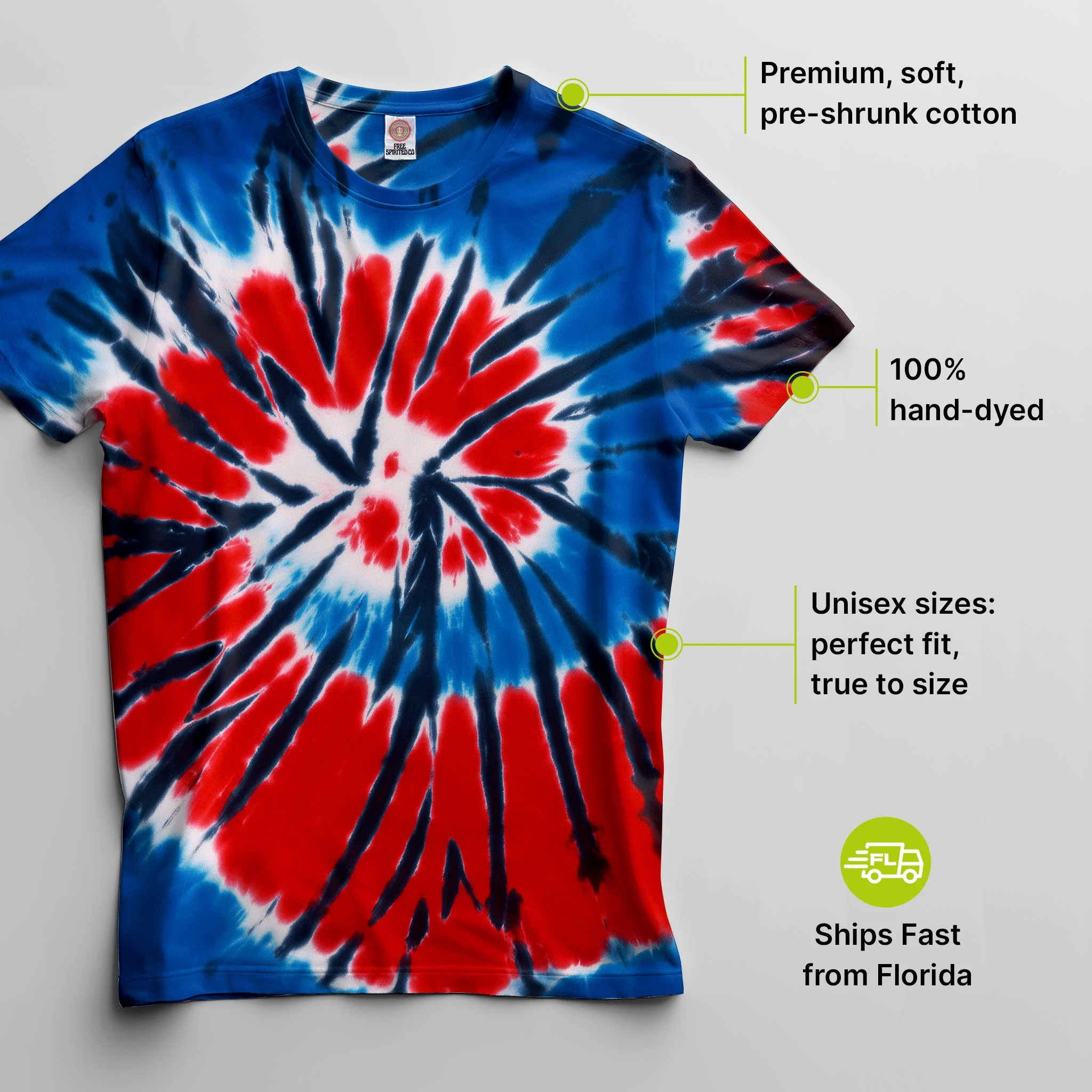 Independence Premium Hand-Dyed Comfort Shirt - Image 2