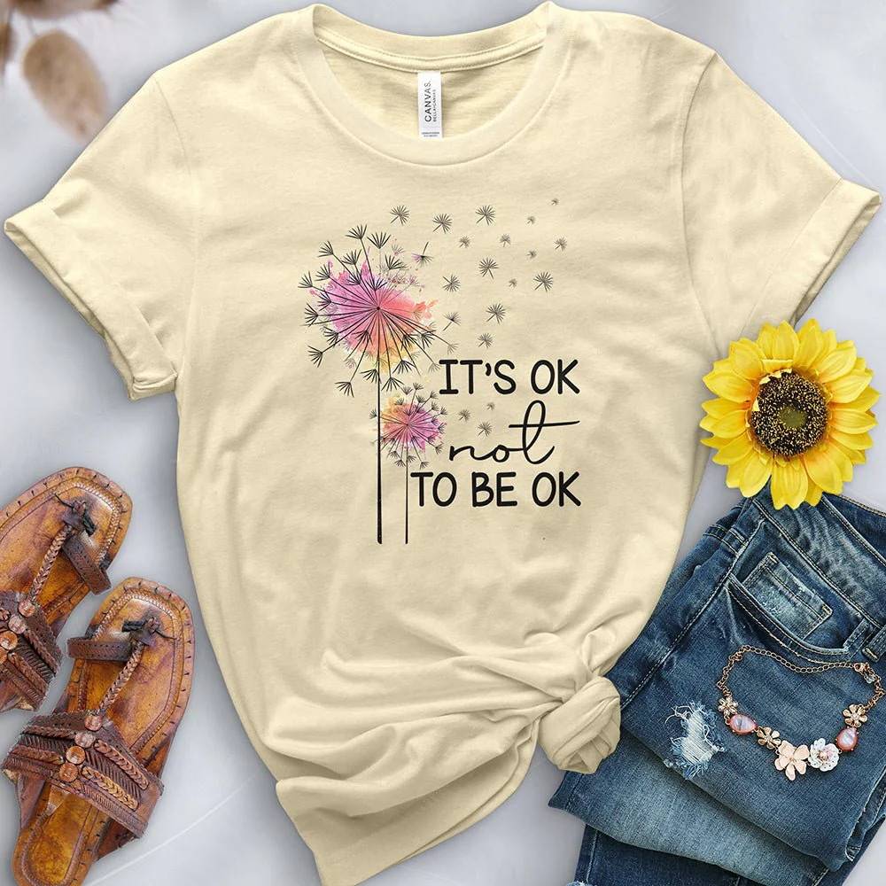 It's Ok to Not Be Ok Tee - Image 2
