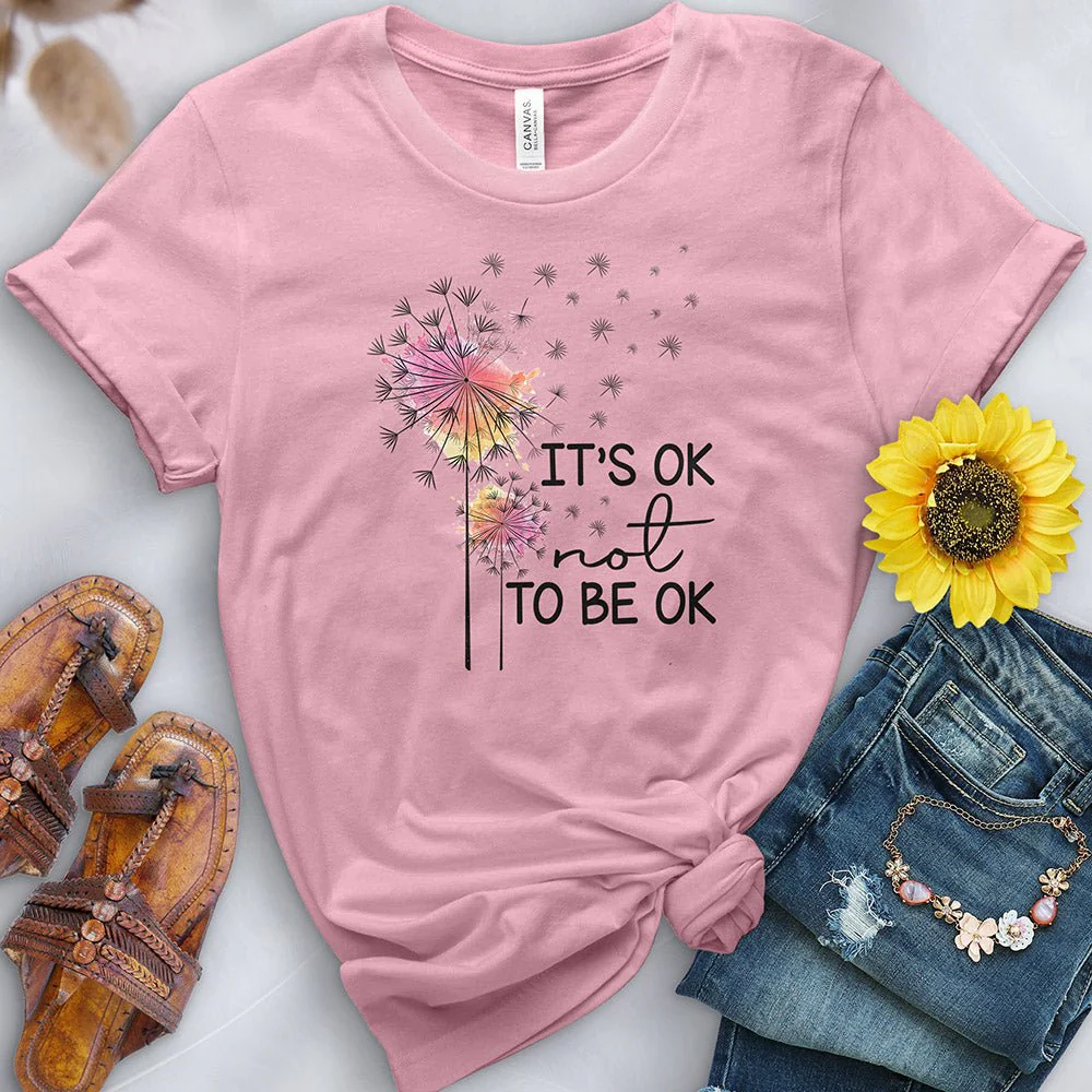 It's Ok to Not Be Ok Tee - Image 7