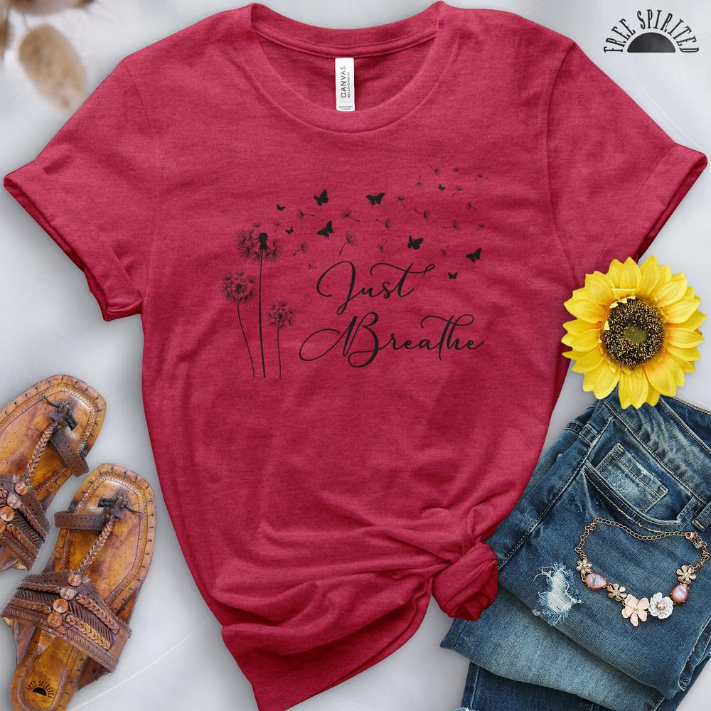 Just Breathe Dandelion Tee - Image 11