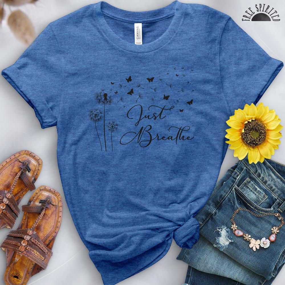 Just Breathe Dandelion Tee - Image 12