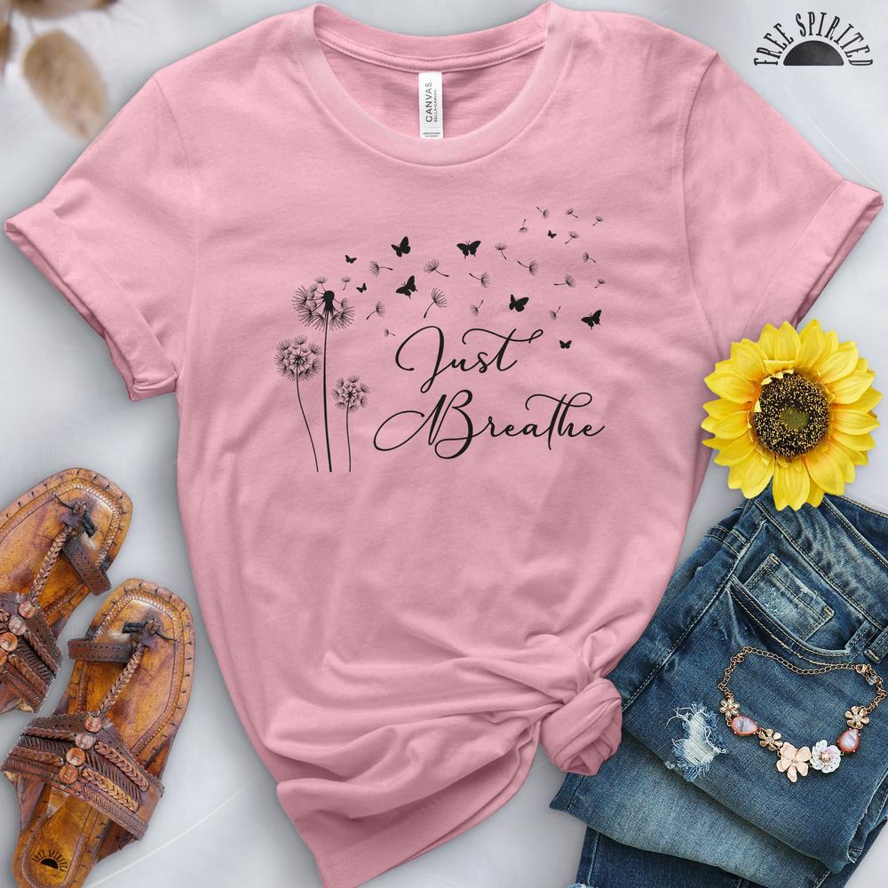 Just Breathe Dandelion Tee - Image 14