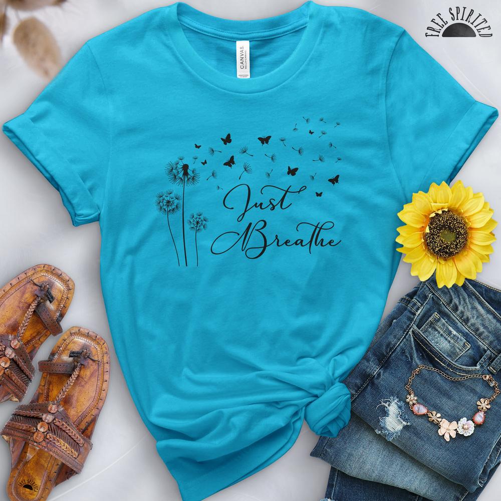 Just Breathe Dandelion Tee - Image 3