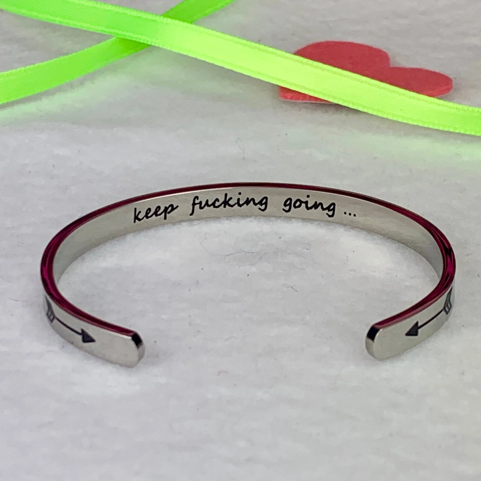 Keep Going Cuff Bracelet - Image 3