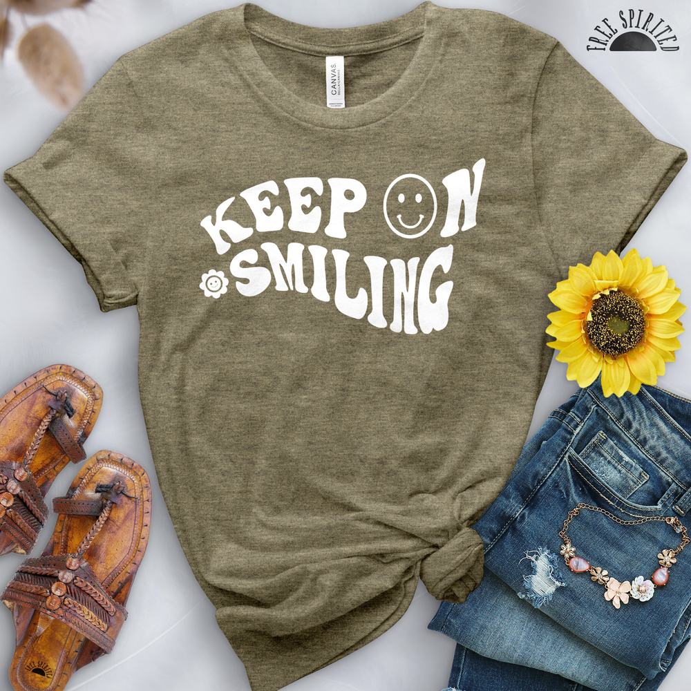 Keep On Smiling Tee - Image 11