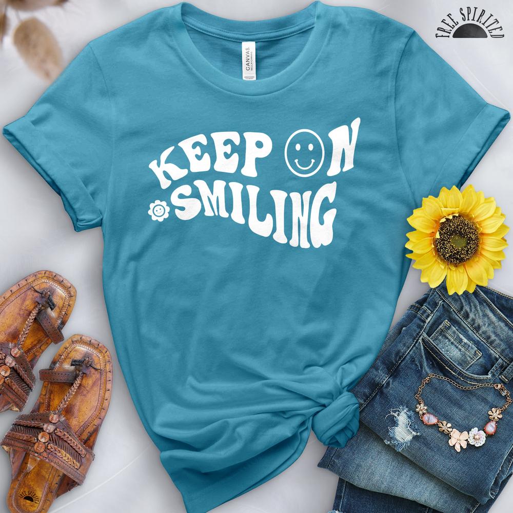 Keep On Smiling Tee - Image 2
