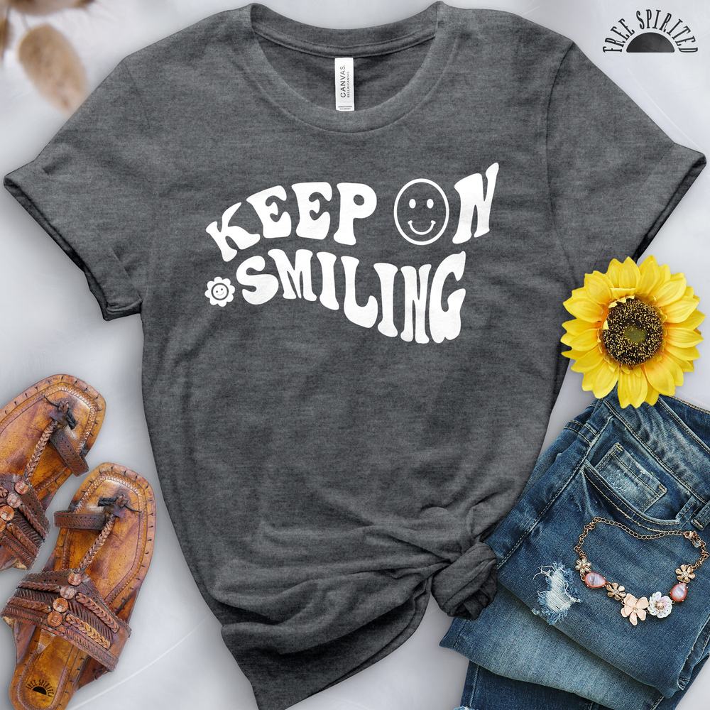 Keep On Smiling Tee - Image 6