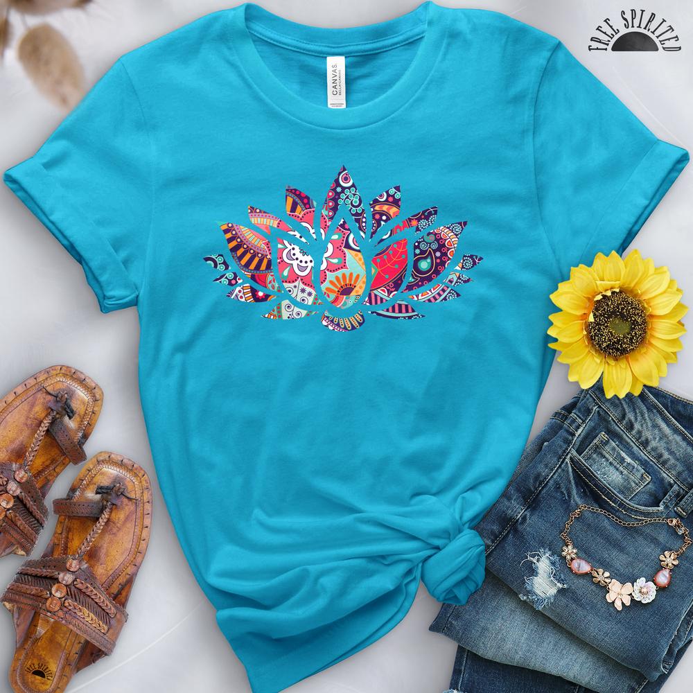 Floral Mandala Tee - Image 4