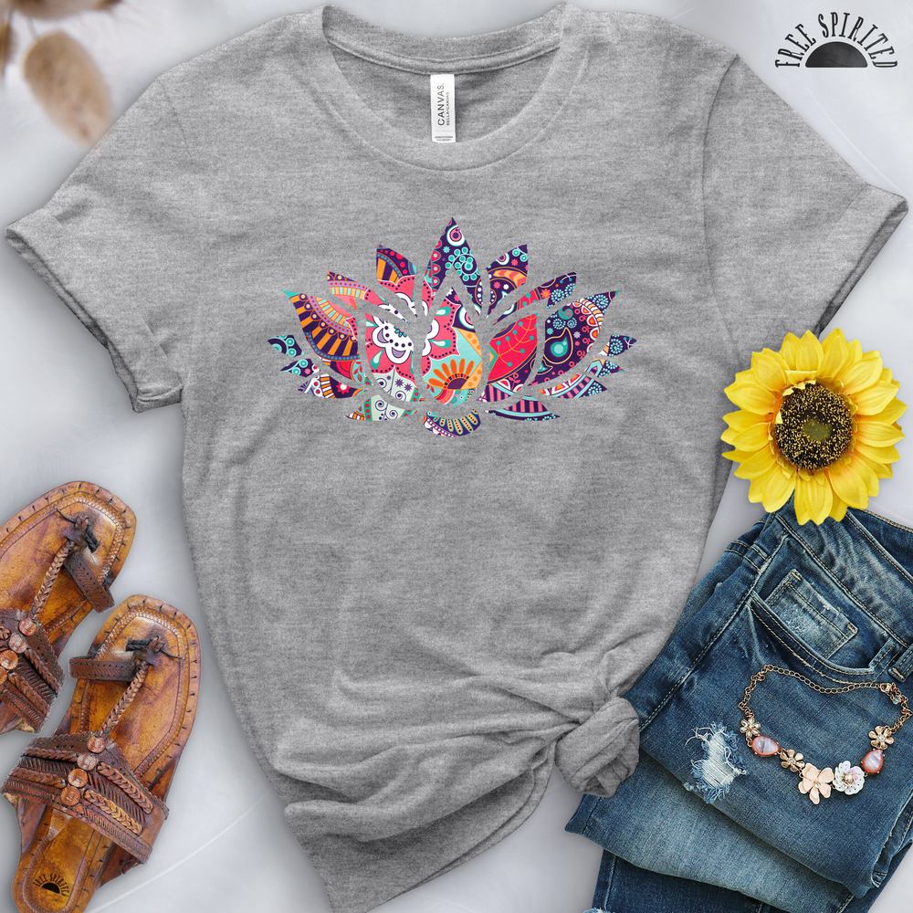Floral Mandala Tee - Image 6