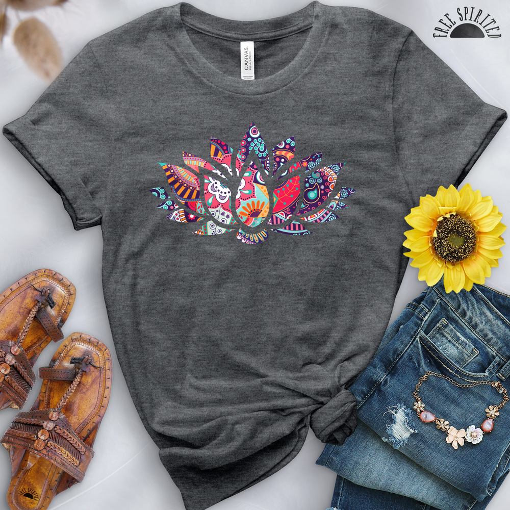 Floral Mandala Tee - Image 7