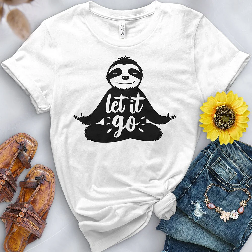 Let it Go Sloth Tee - Image 2
