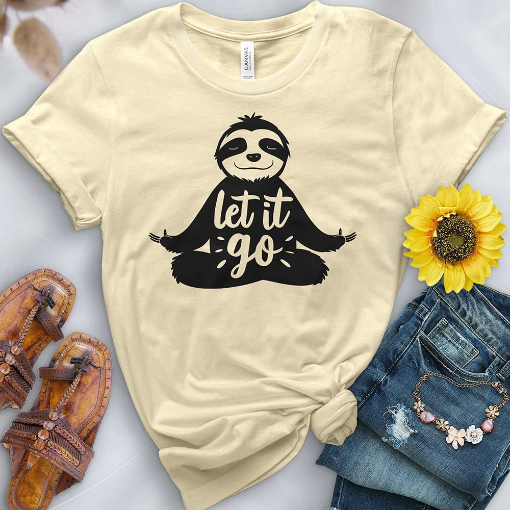 Let it Go Sloth Tee - Image 3