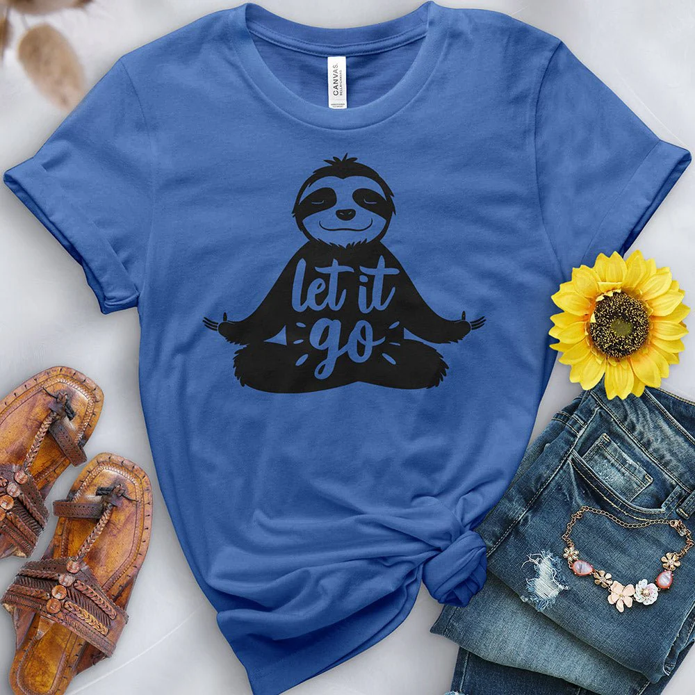 Let it Go Sloth Tee - Image 7