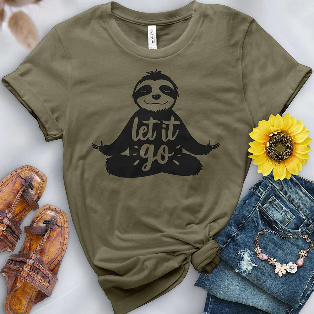 Let it Go Sloth Tee - Image 9