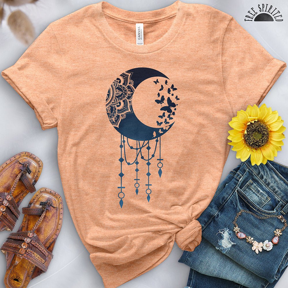Mandala Butterfly Dreamcatcher 03 Tee - Image 7