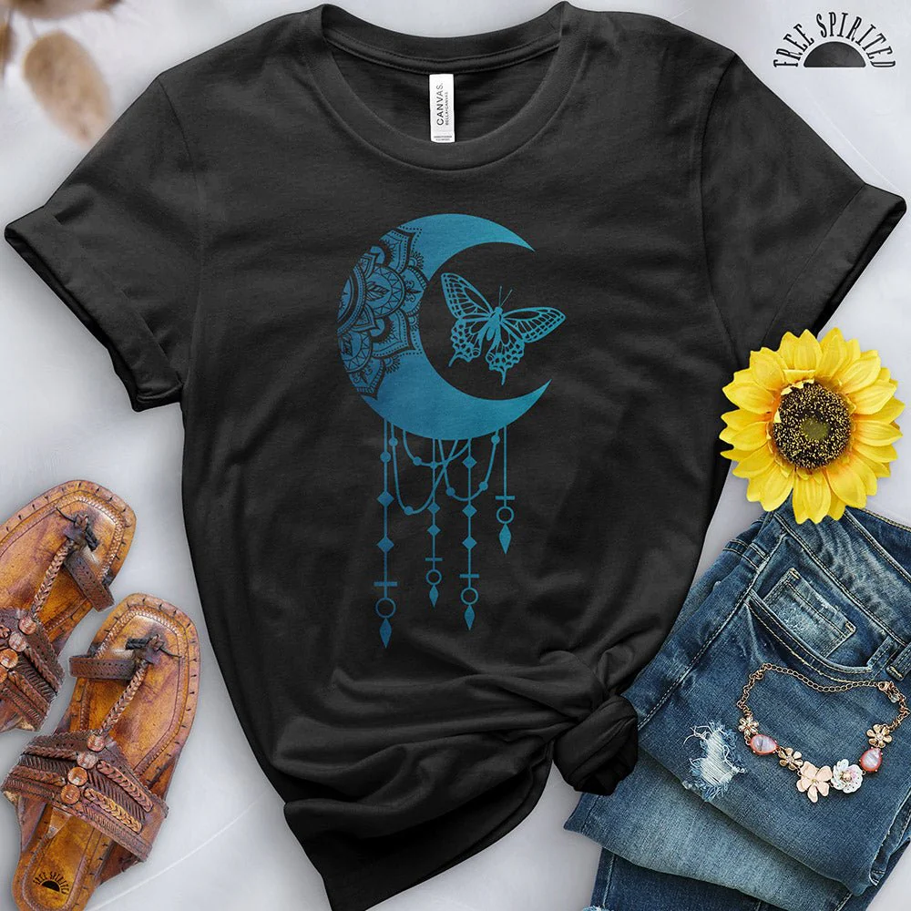 Mandala Butterfly Dreamcatcher Tee - Image 4