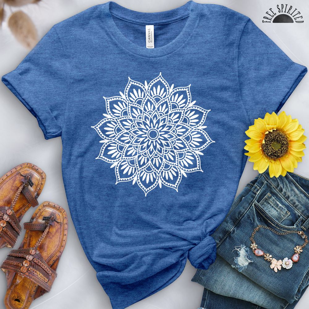 Mandala Lotus Tee - Image 13