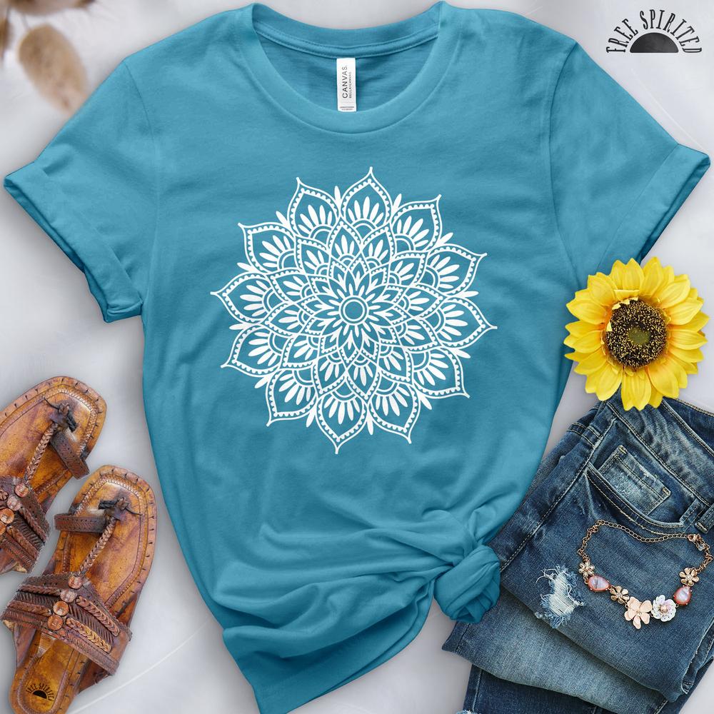 Mandala Lotus Tee - Image 3