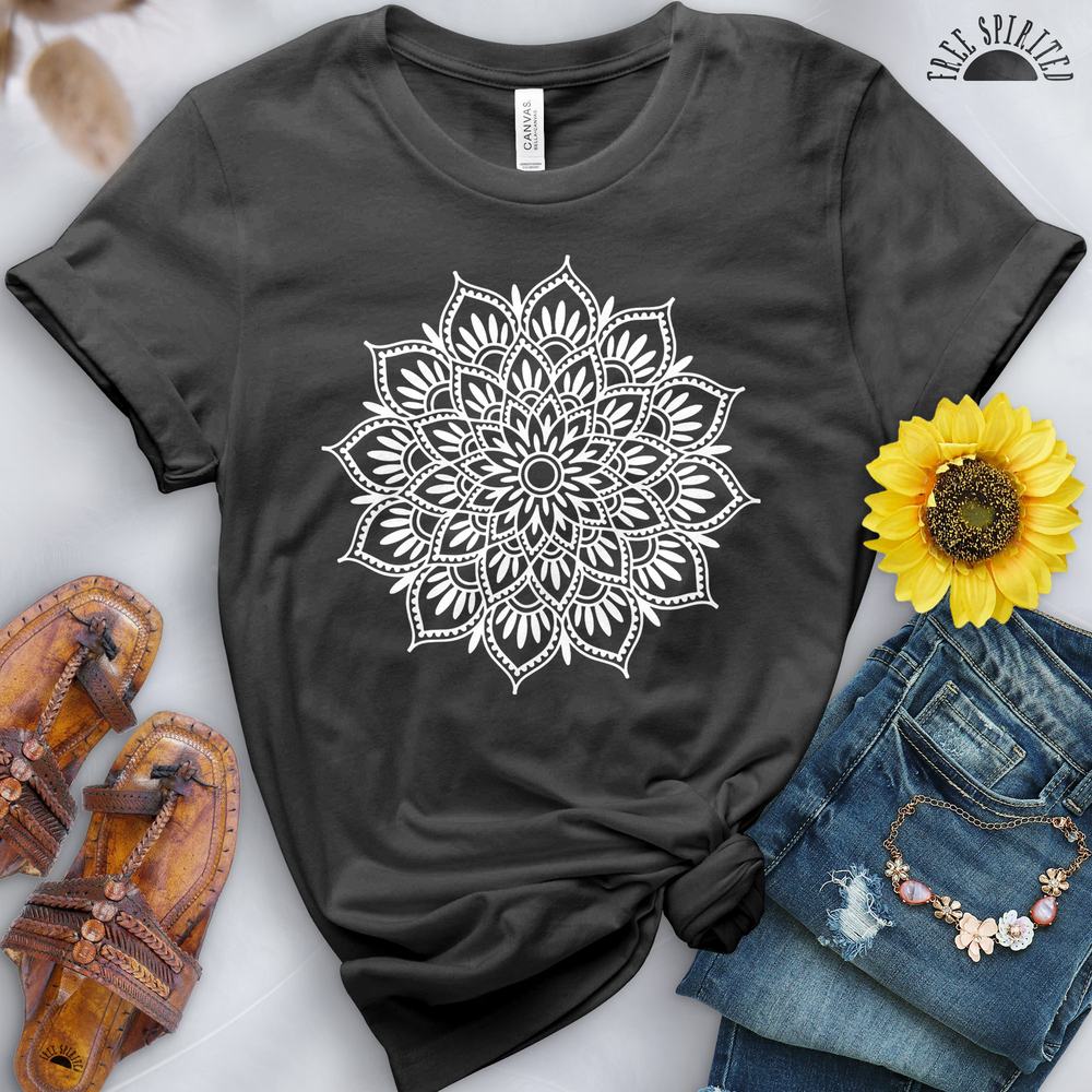 Mandala Lotus Tee - Image 7