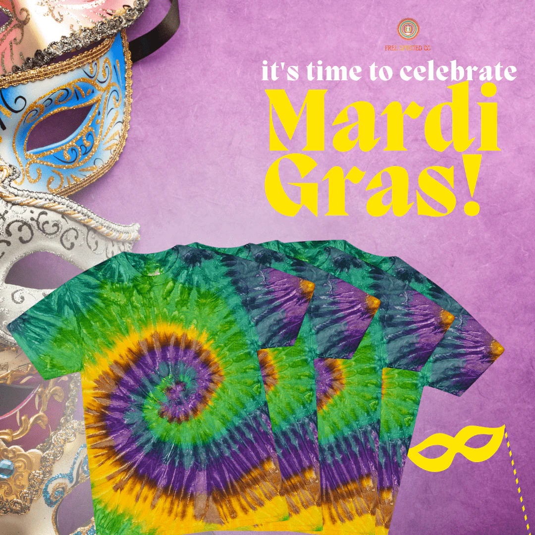 Mardi Gras Premium Hand-Dyed Comfort Shirt - Image 8
