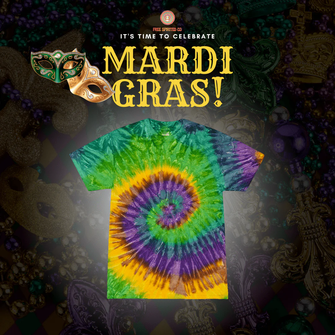 Mardi Gras Premium Hand-Dyed Comfort Shirt - Image 9